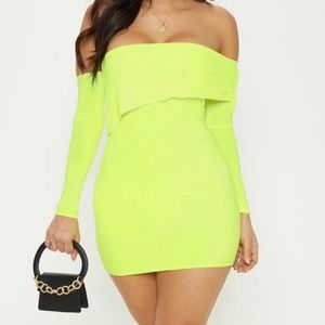 Off the shoulder dress